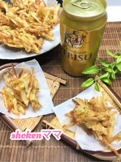 お客大絶賛!じゃがいも&さきいかの天ぷら-レシピのメイン写真