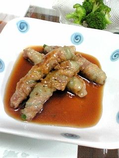 オクラの豚肉チーズ巻き♪-レシピのメイン写真