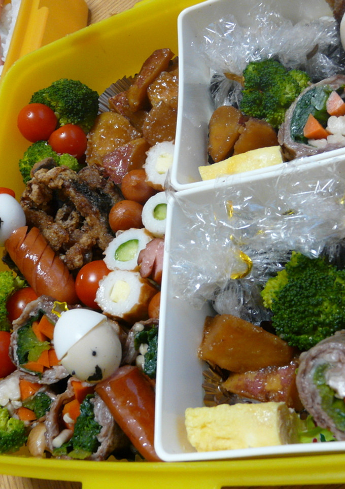 ２０１０運動会のお弁当　幼稚園-レシピのメイン写真