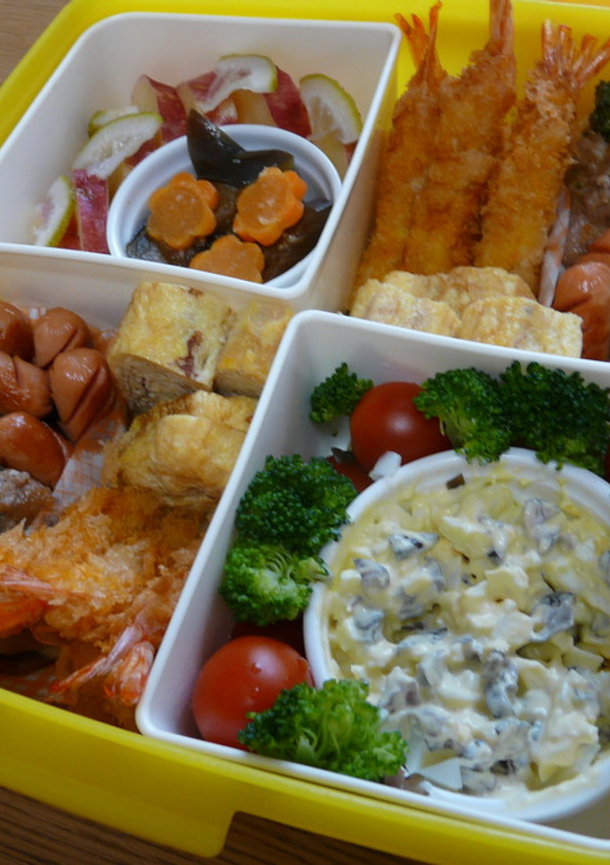 ２０１０運動会のお弁当　小学校-レシピのメイン写真