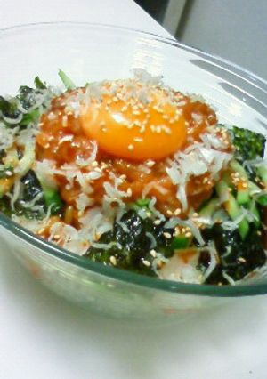 おつまみにもぴったり！ねぎとろユッケ丼-レシピのメイン写真