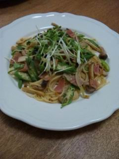 野菜ときのこたっぷりヘルシーパスタ-レシピのメイン写真