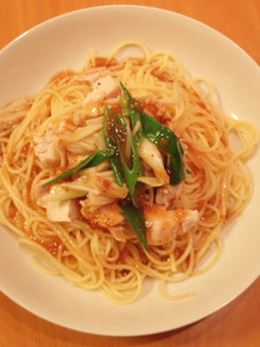 鶏むね肉の和風パスタ-レシピのメイン写真