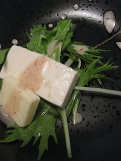 水菜豆腐チーズサラダ-レシピのメイン写真