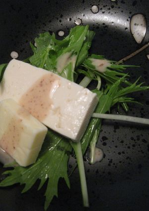 水菜豆腐チーズサラダ-レシピのメイン写真