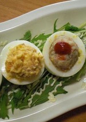 鶏つくねのサラダ＆おまけスープ　　　♪♪-レシピのメイン写真