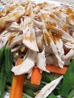 鶏むね肉のサラダ仕立て♪-レシピのメイン写真