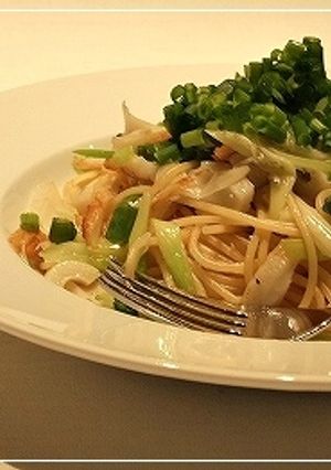 ちくわとシラスの海の旨みパスタ-レシピのメイン写真