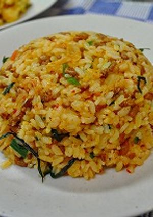 納豆豚キムチ炒飯-レシピのメイン写真