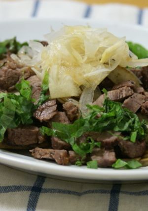 牛肉とごぼうのサラダ　しそフレーバー-レシピのメイン写真