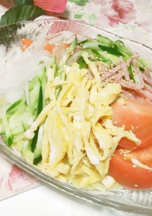 うまうま〜☆冷やし中華のﾀﾚ４種☆-レシピのメイン写真