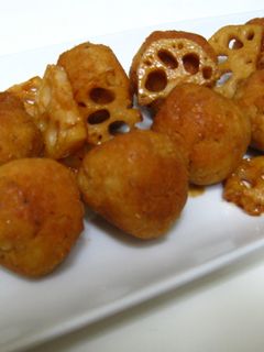 おから入り肉団子の甘酢炒め-レシピのメイン写真