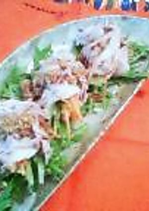 豚肉・涼しゃぶ、野菜チーズ巻き-レシピのメイン写真