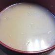白菜の味噌クリームスープ