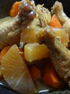 圧力鍋で♡鶏と大根の煮もの♡-レシピのメイン写真
