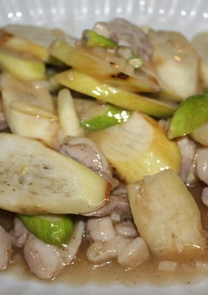 中華飯店の味★鶏とマコモダケの炒め物-レシピのメイン写真