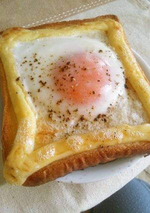 意外にメジャー?!ウチの卵トースト-レシピのメイン写真