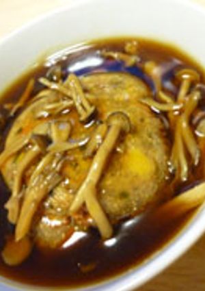 ちくわ蓮根団子のきのこあんかけ-レシピのメイン写真