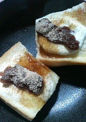 ＊あんことヨーグルトのトースト＊-レシピのメイン写真