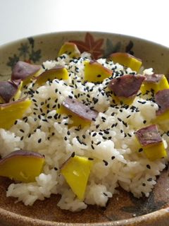 ♪:*:ほっこりサツマイモご飯:*:・♪-レシピのメイン写真