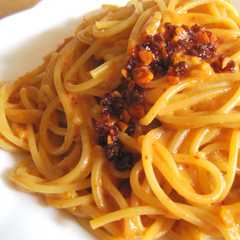 รูปของ こくウマ♡ラー油クリームパスタ♫♪♫