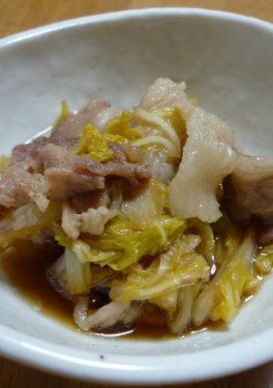 ＊ルクエde豚肉と白菜のすき煮＊-レシピのメイン写真