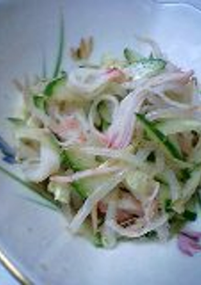 きゅうりともやしのごま酢あえ-レシピのメイン写真