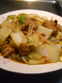 肉団子と白菜の甘酢あんかけ-レシピのメイン写真