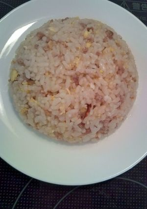 簡単！卵と挽き肉のチャーハン-レシピのメイン写真