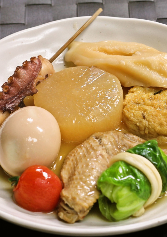 鶏のスープと鰹昆布だしの本格おでん！-レシピのメイン写真