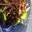 牛肉とごぼうの煮物