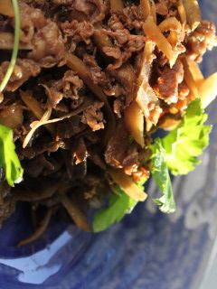 牛肉とごぼうの煮物-レシピのメイン写真