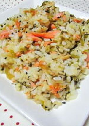 鮭と高菜の混ぜご飯☆-レシピのメイン写真