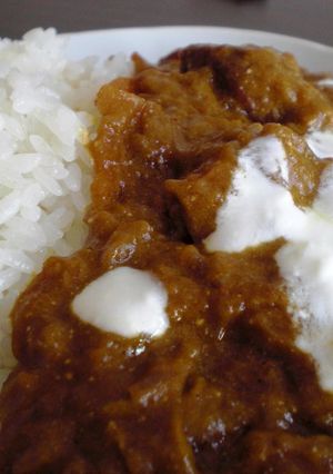 ヨーグルトのカレー-レシピのメイン写真