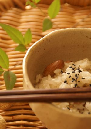 落花生さんおこわ-レシピのメイン写真