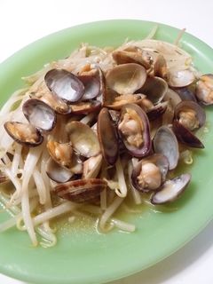 あさりともやしの中華蒸し-レシピのメイン写真