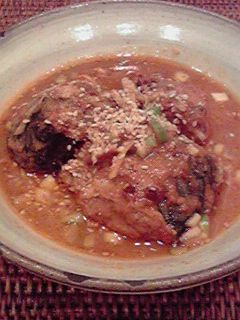 缶詰アレンジ!サバみそ煮韓国風-レシピのメイン写真