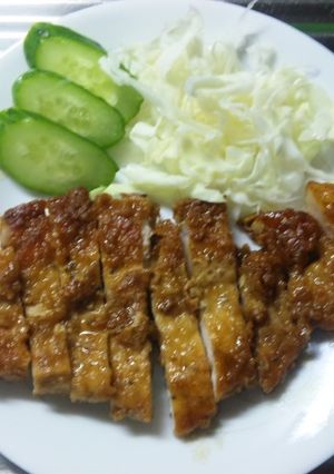 簡単☆豚ロースカツステーキ☆-レシピのメイン写真