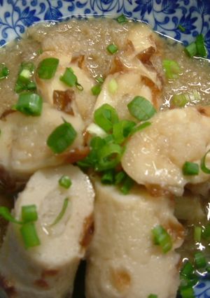 活焼ちくわとレンコンのとろとろ煮物-レシピのメイン写真