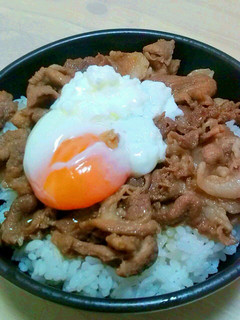 温たまごのせ豚丼-レシピのメイン写真