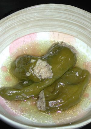 カロリーカット・ピーマンの肉詰-レシピのメイン写真