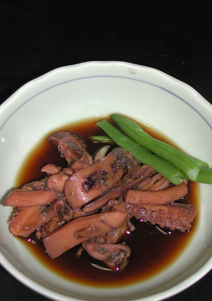 廃物（？）利用・魚の煮汁でイカのげそ煮-レシピのメイン写真