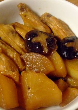 鶏手羽中と大根煮(圧力鍋で簡単)-レシピのメイン写真