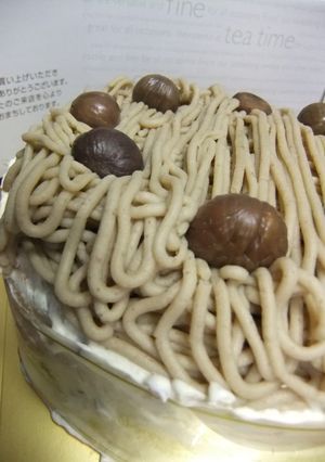 モンブラン❤マロンケーキ-レシピのメイン写真