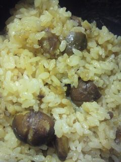 剥き甘栗で☆お手軽栗ご飯-レシピのメイン写真