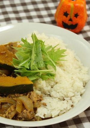 簡単！かぼちゃのカレー　離乳食にも！-レシピのメイン写真