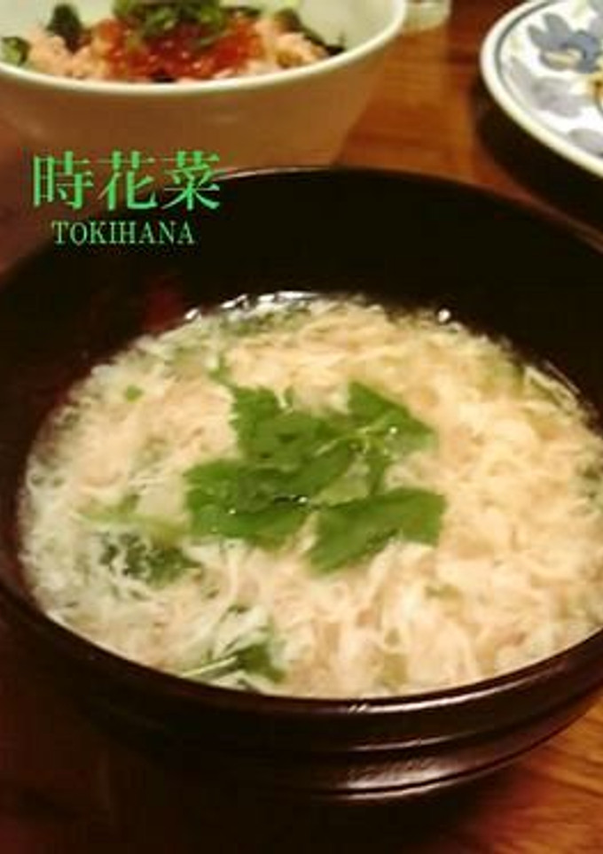 簡単♪お助け節約！ふわふわ卵スープ-レシピのメイン写真