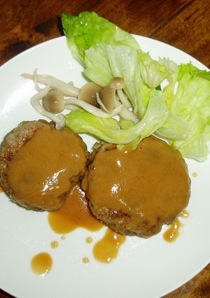 中華風ハンバーグ-レシピのメイン写真