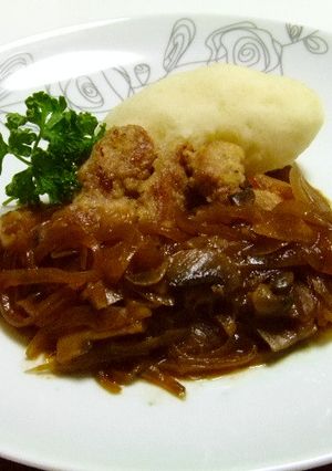 豚ヒレ肉のソテーマッシュルームのソース♪-レシピのメイン写真