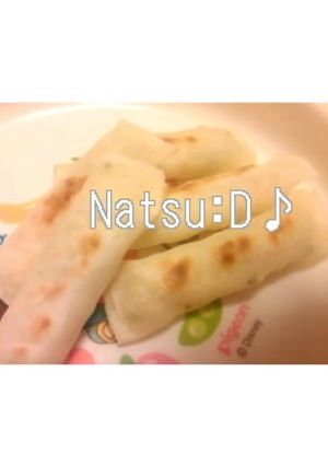 離乳食☆えびポテ焼き春巻-レシピのメイン写真